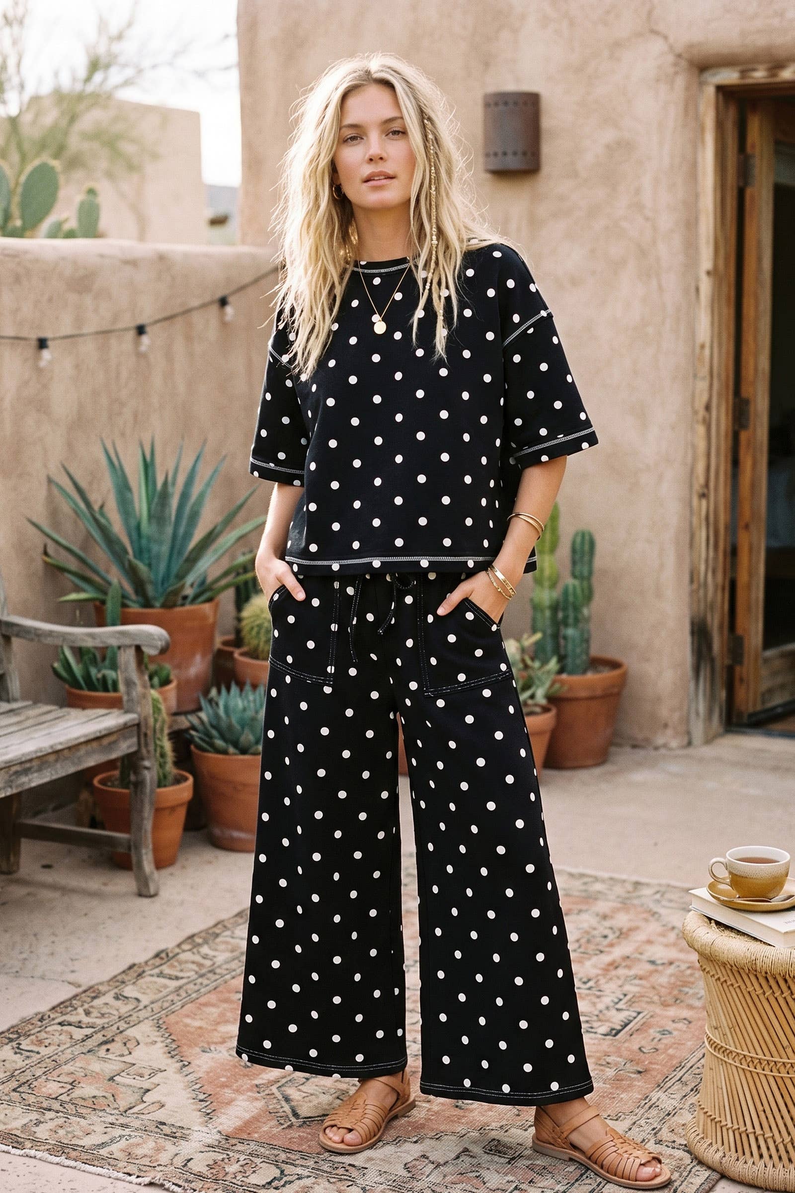 Scuba Polka Dot Set