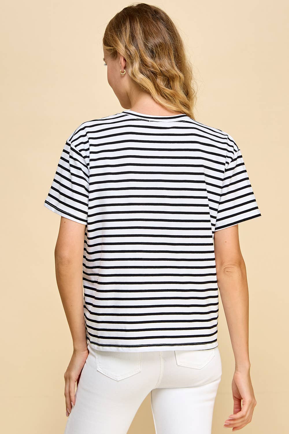 Striped Basic Top