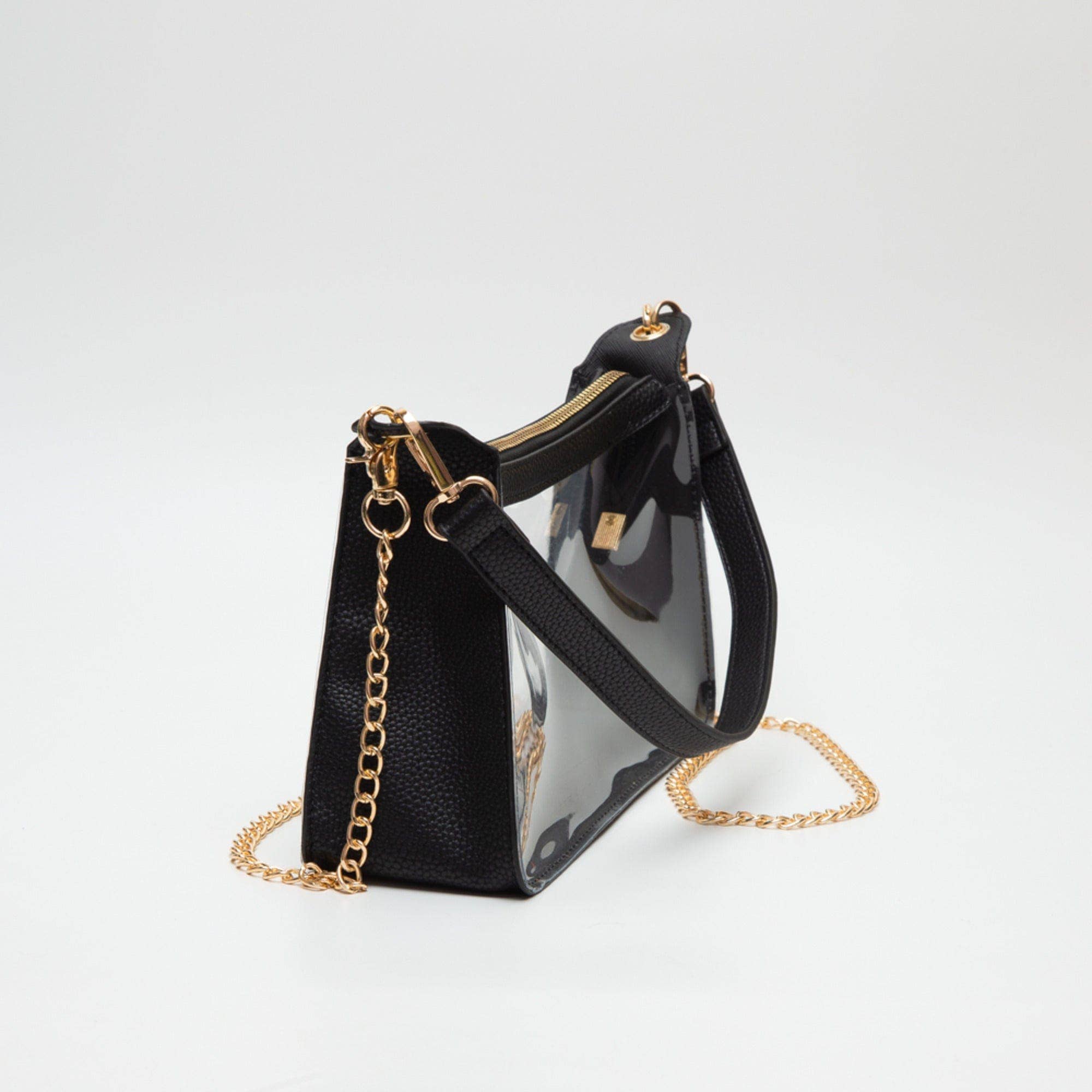 Clear Bag With Chain Strap