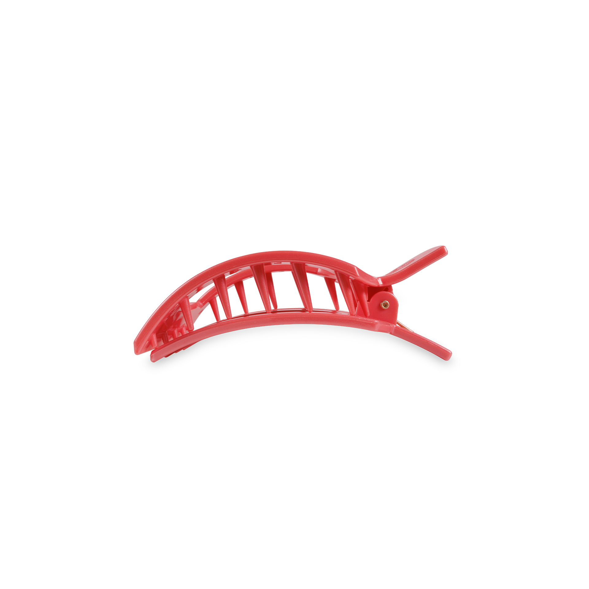 Square Flat Hair Clip | Small | Calming Coral