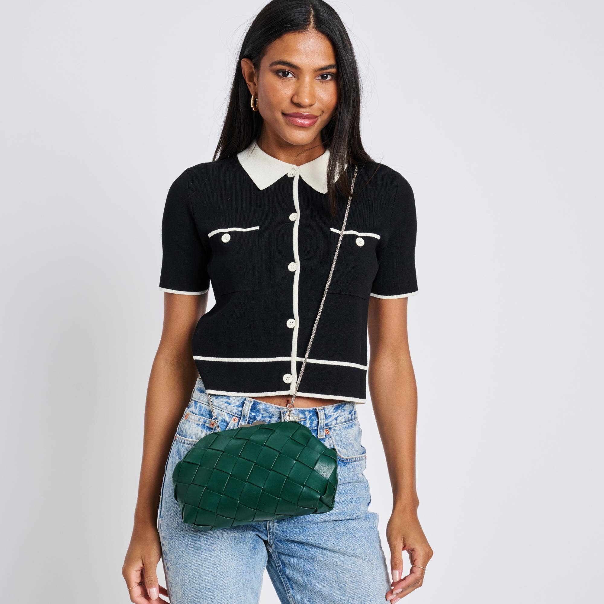 Pauline Woven Crossbody