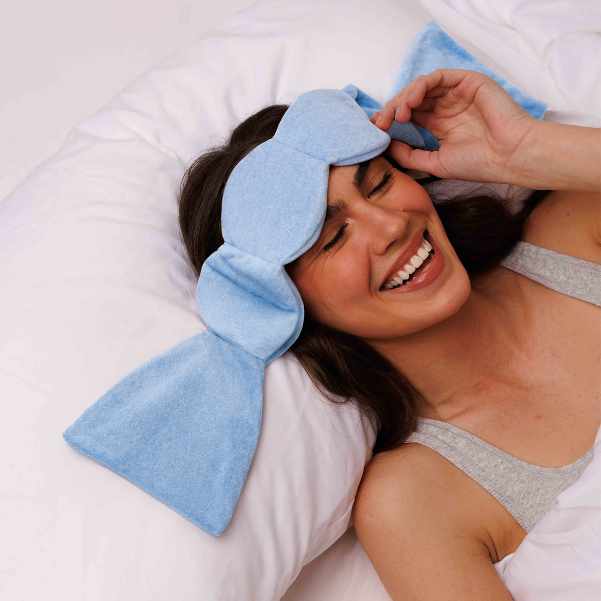 Blue Jean Weighted Sleep Mask
