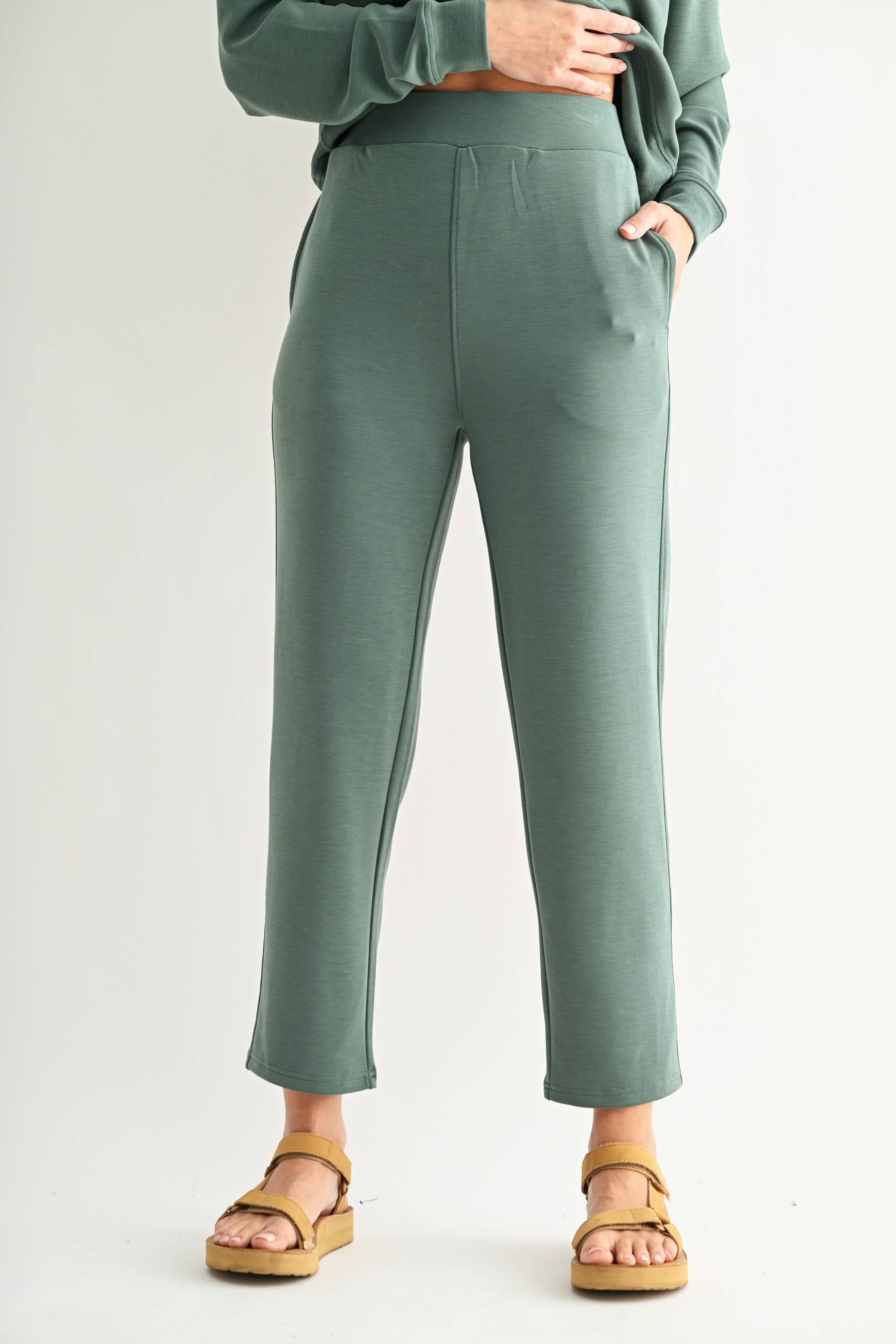 Laguna Soft Drape Cropped Pants