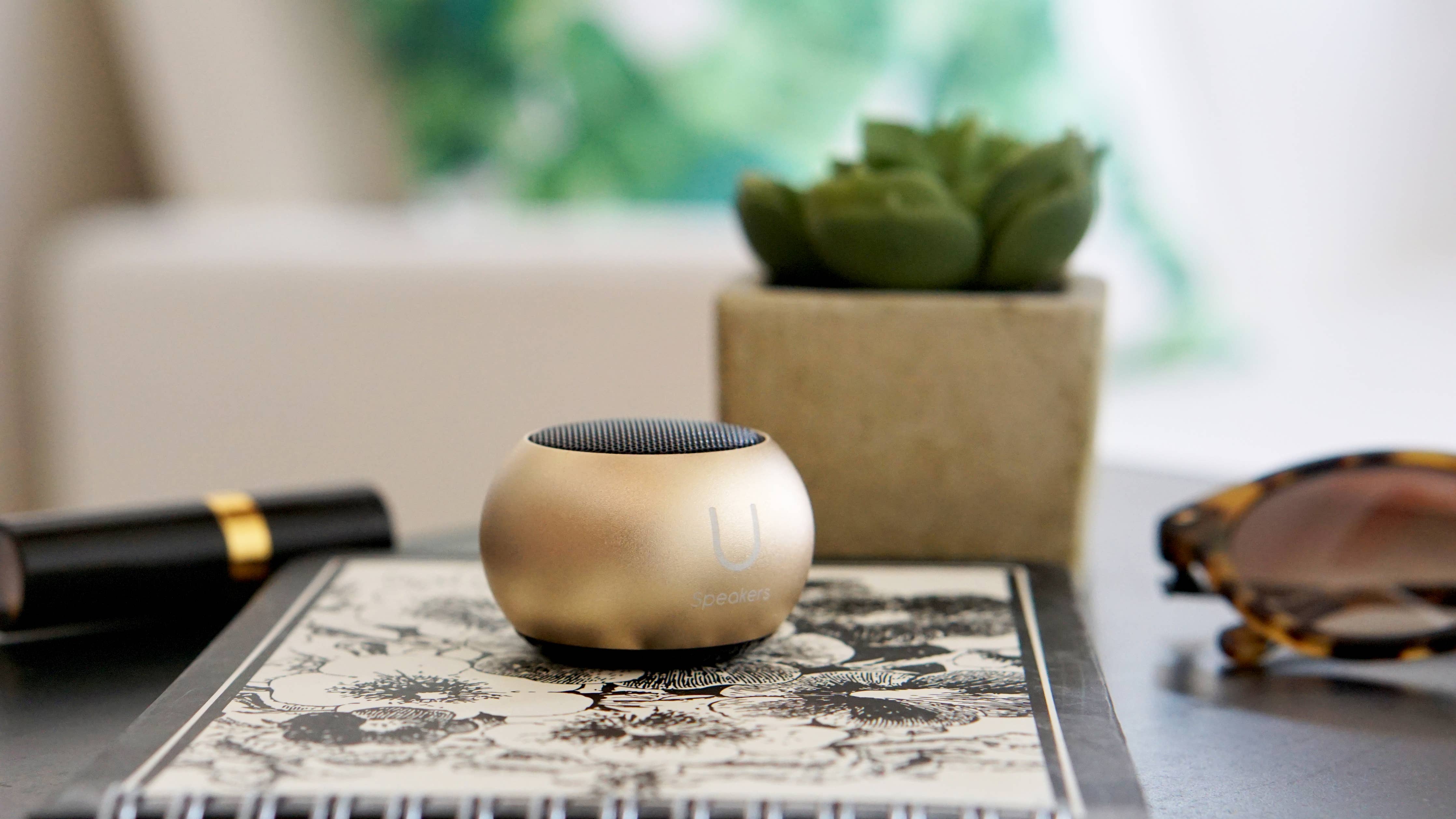 U Portable Bluetooth Speaker Mini Gold