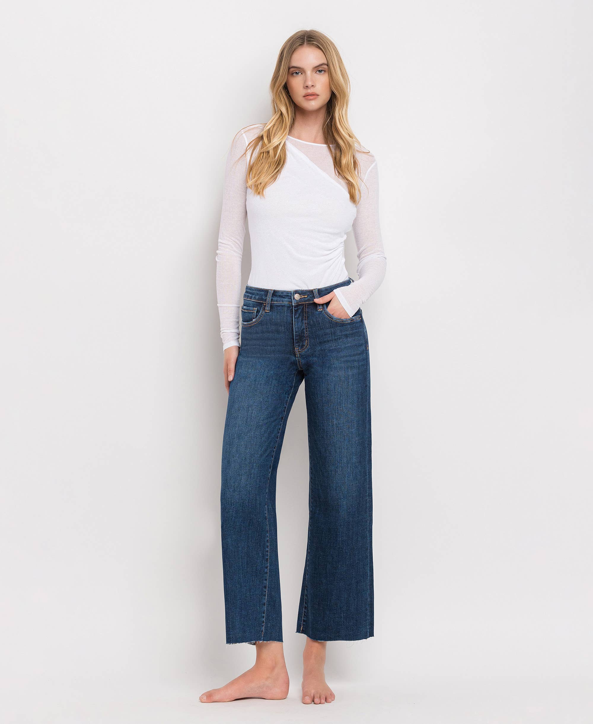 MID RISE WIDE LEG JEANS-Finders Keepers
