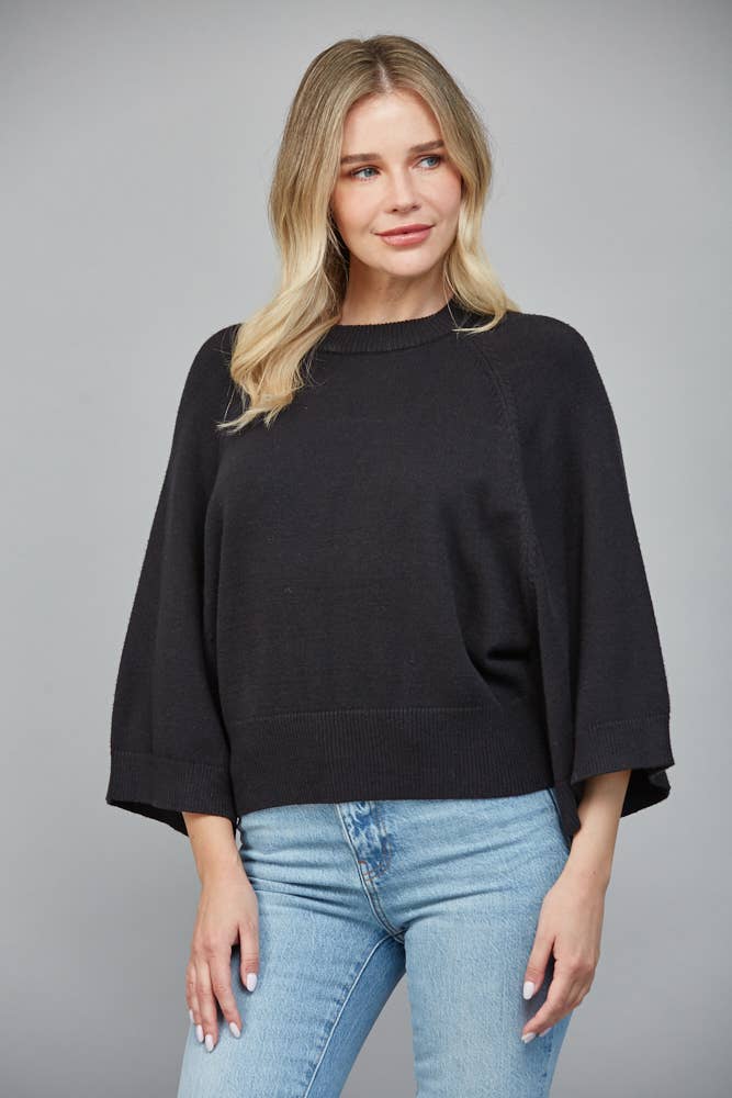 REGLAN CREW NECK SWEATER