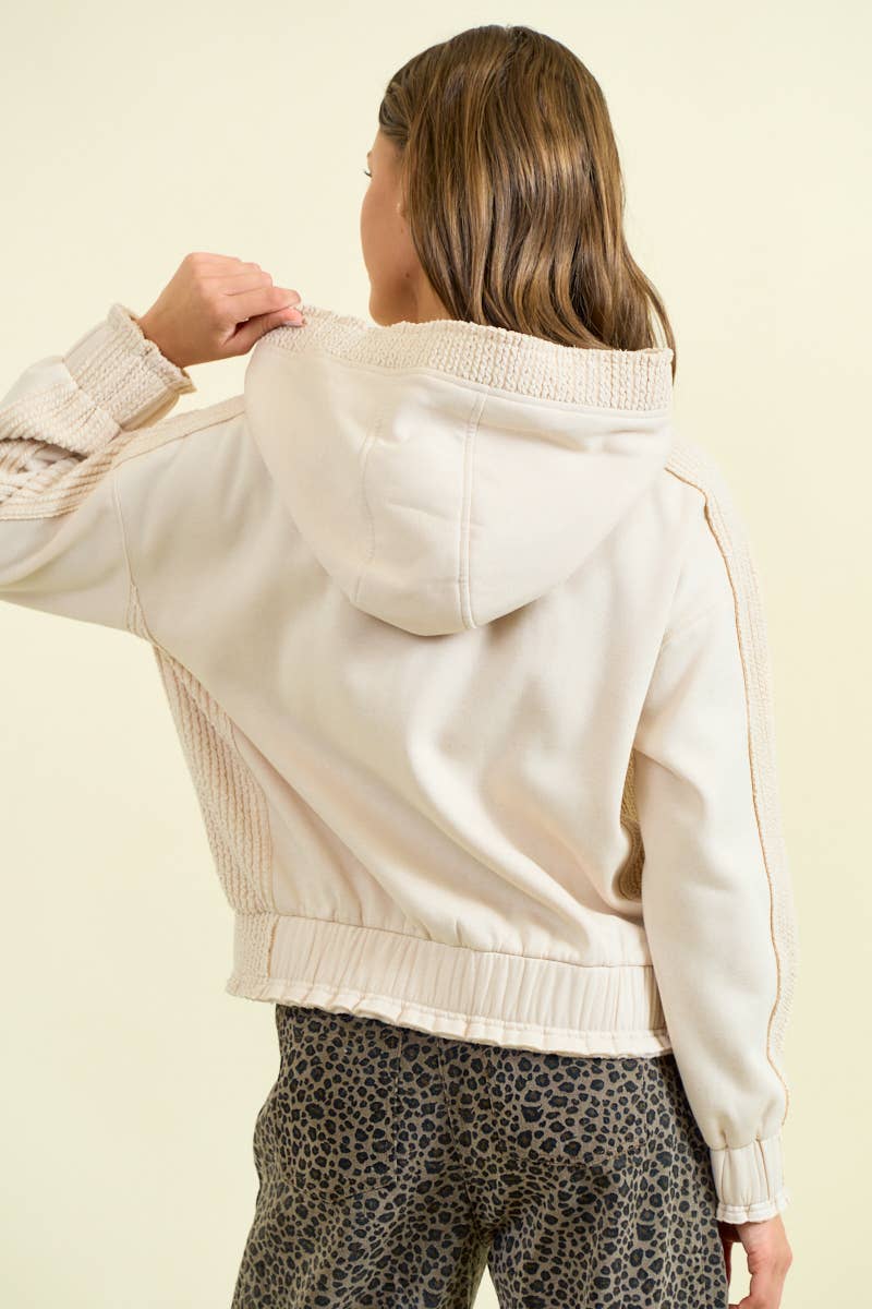 BRUSHED TERRY SWEATSHIRT