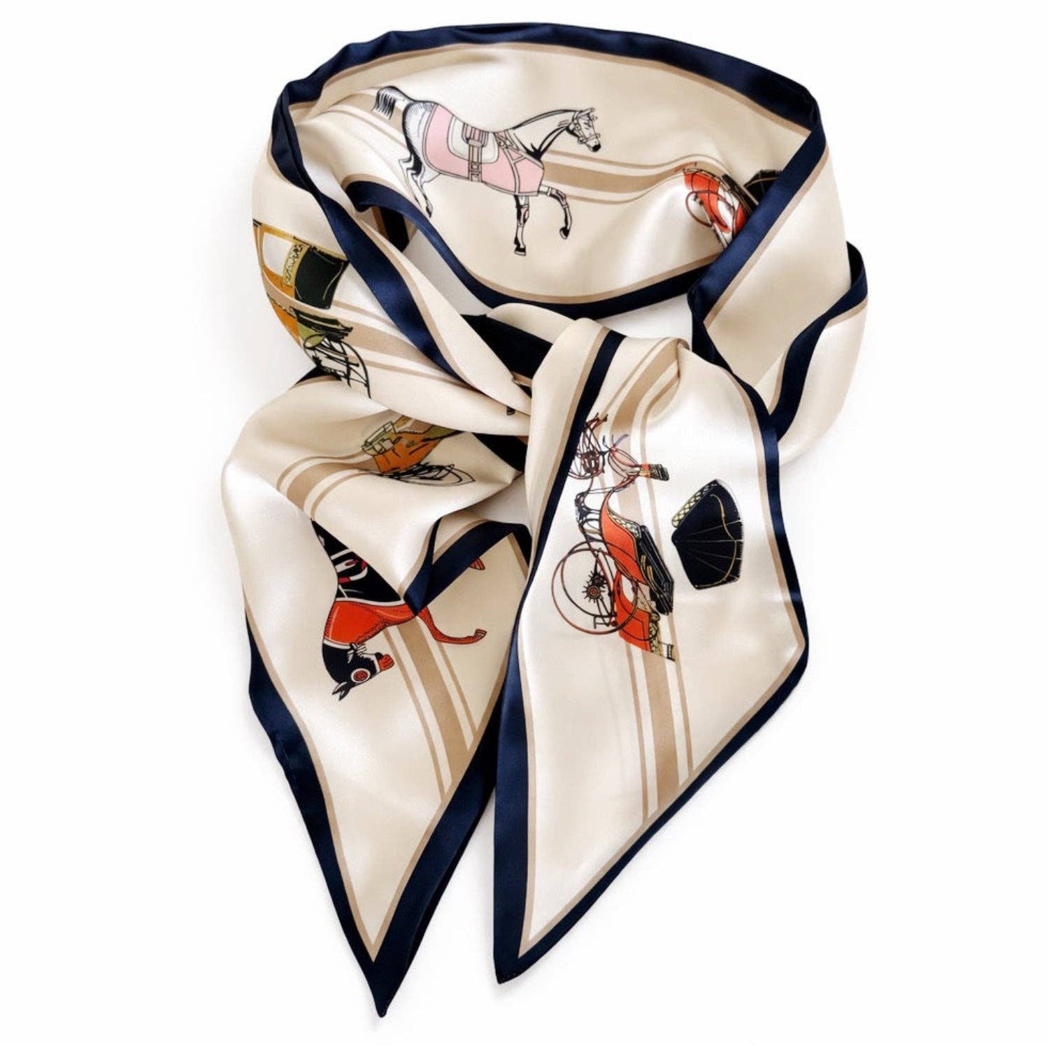 Equestrian Luxe Jumbo Twilly Scarf
