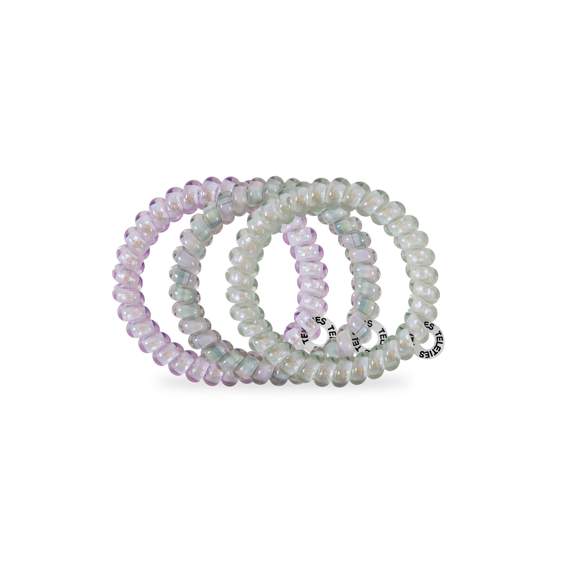 Spiral Hair Coils | Small | Opal Glow