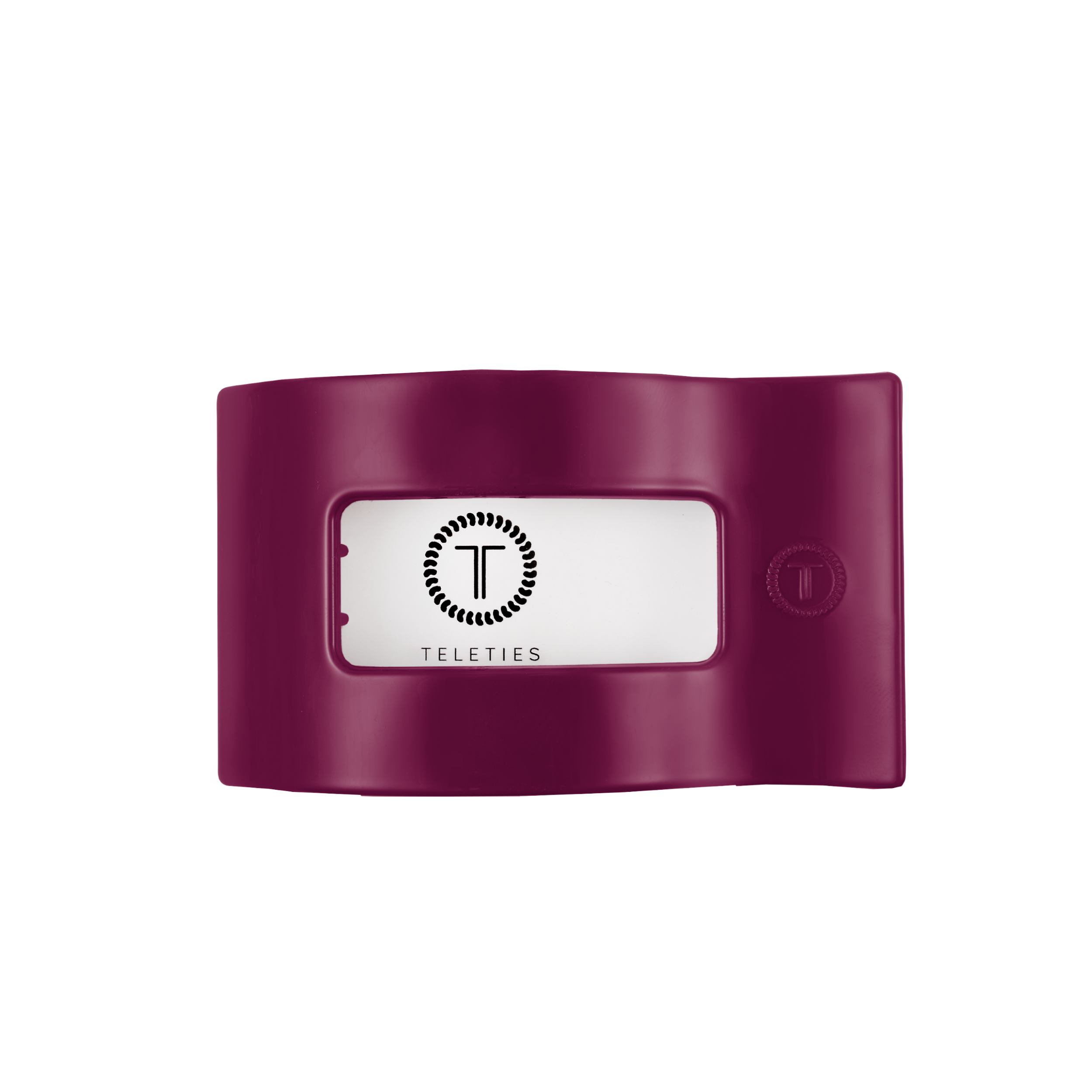 Mulberry Medium Flat Rectangle Hair Clip