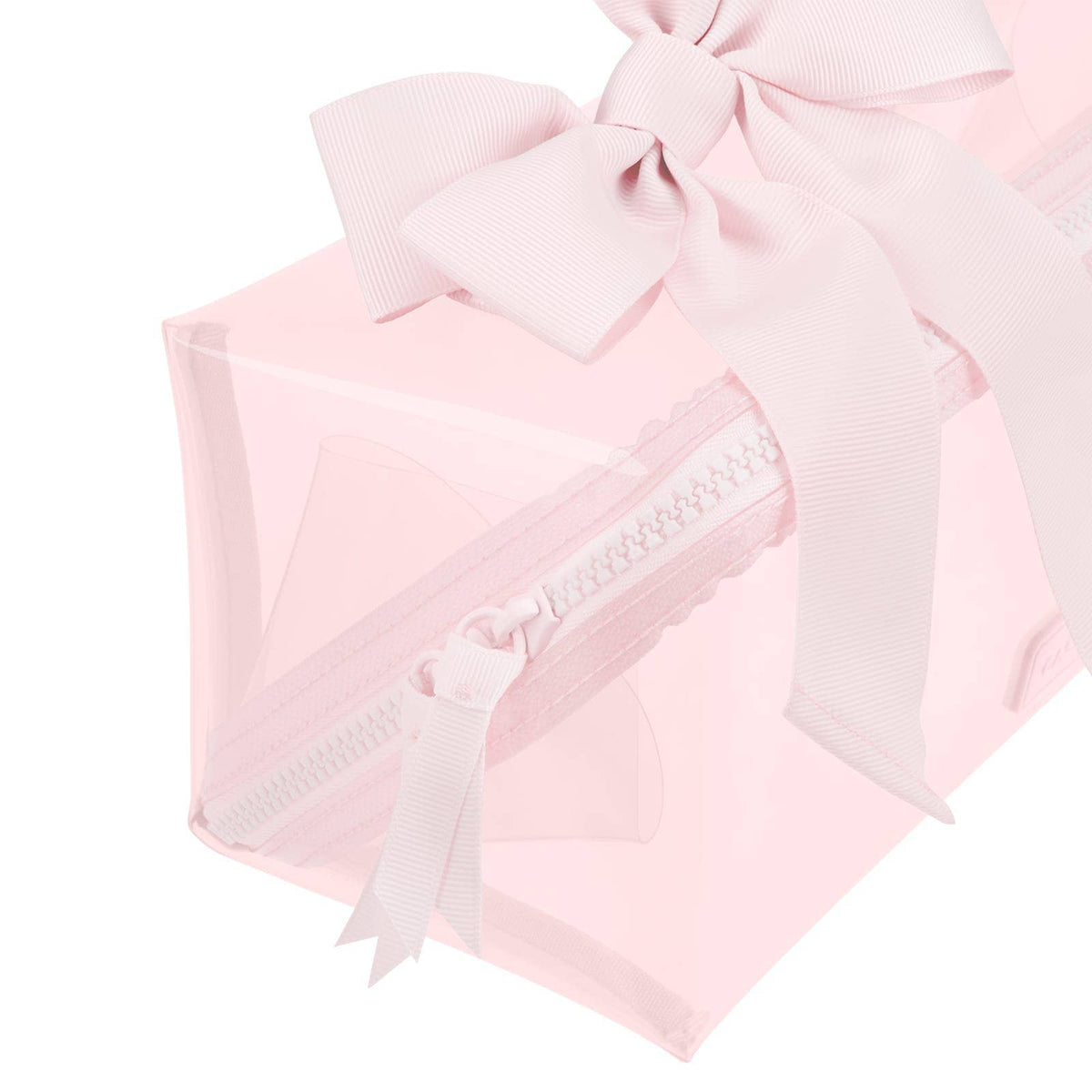 Jelly Cosmetic Bag – Waterproof Lay-Flat Makeup Bag
