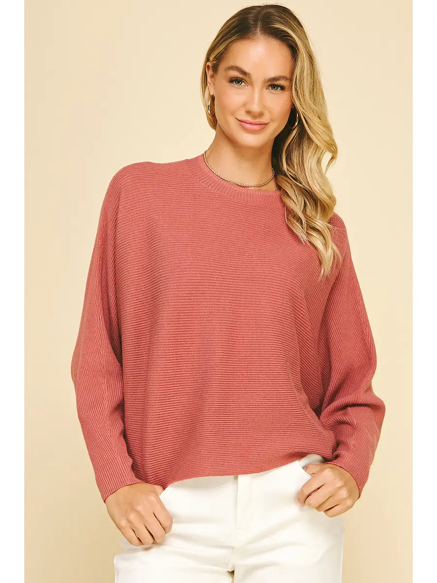 DOLMAN SLEEVES SWEATER