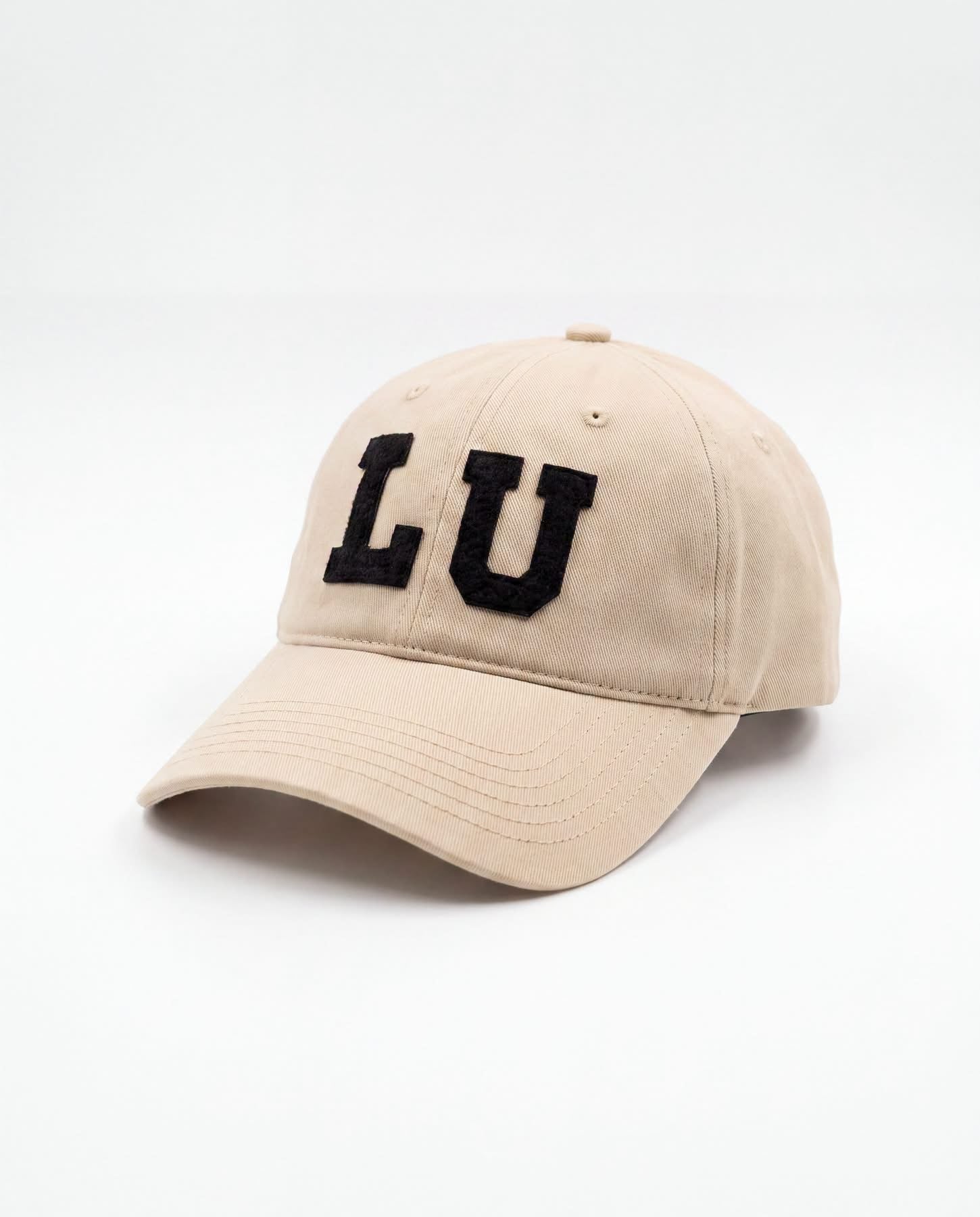 LU Chenille Dad Hat - Khaki/Black