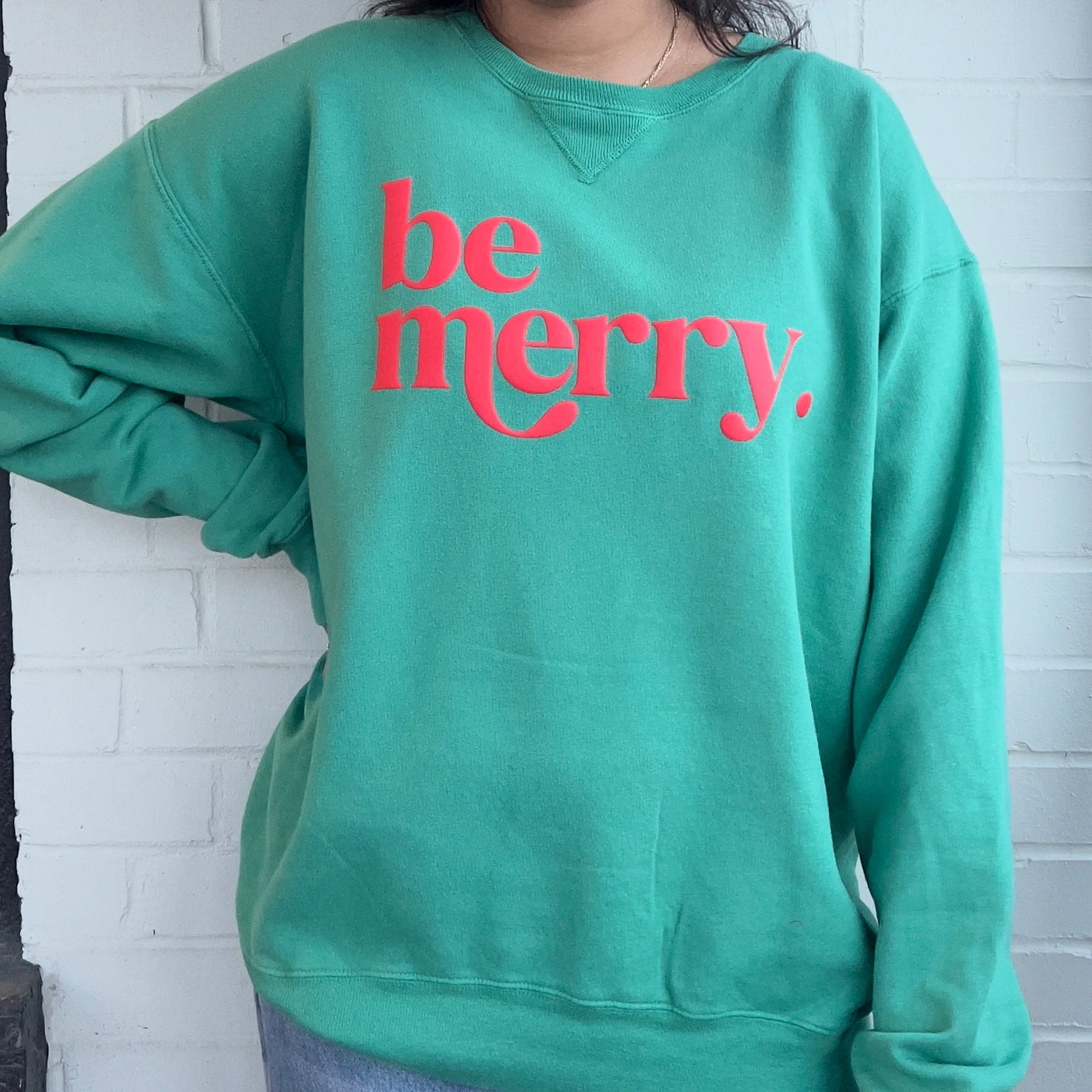 Be Merry Crew - Green