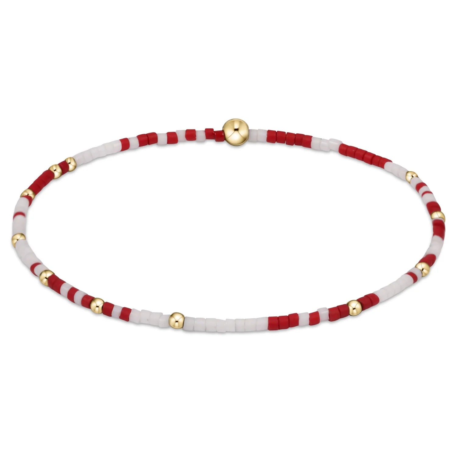 Game Day Hope Unwritten Bracelet - Crimson/White