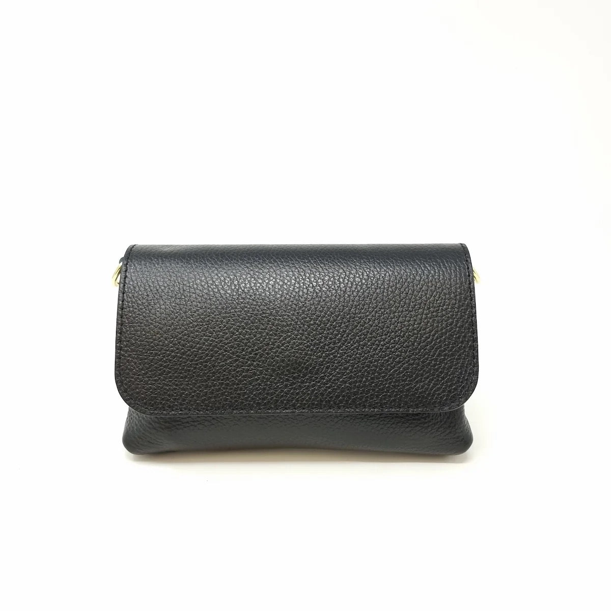 GENUINE ITALIAN LEATHER CROSSBODY CLUTCH