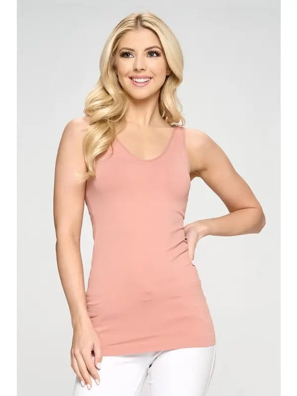Reversible Seamless Cami (Vneck/Crew)