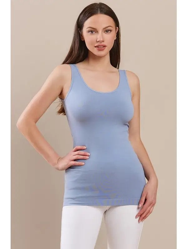 Reversible Seamless Cami (Vneck/Crew)