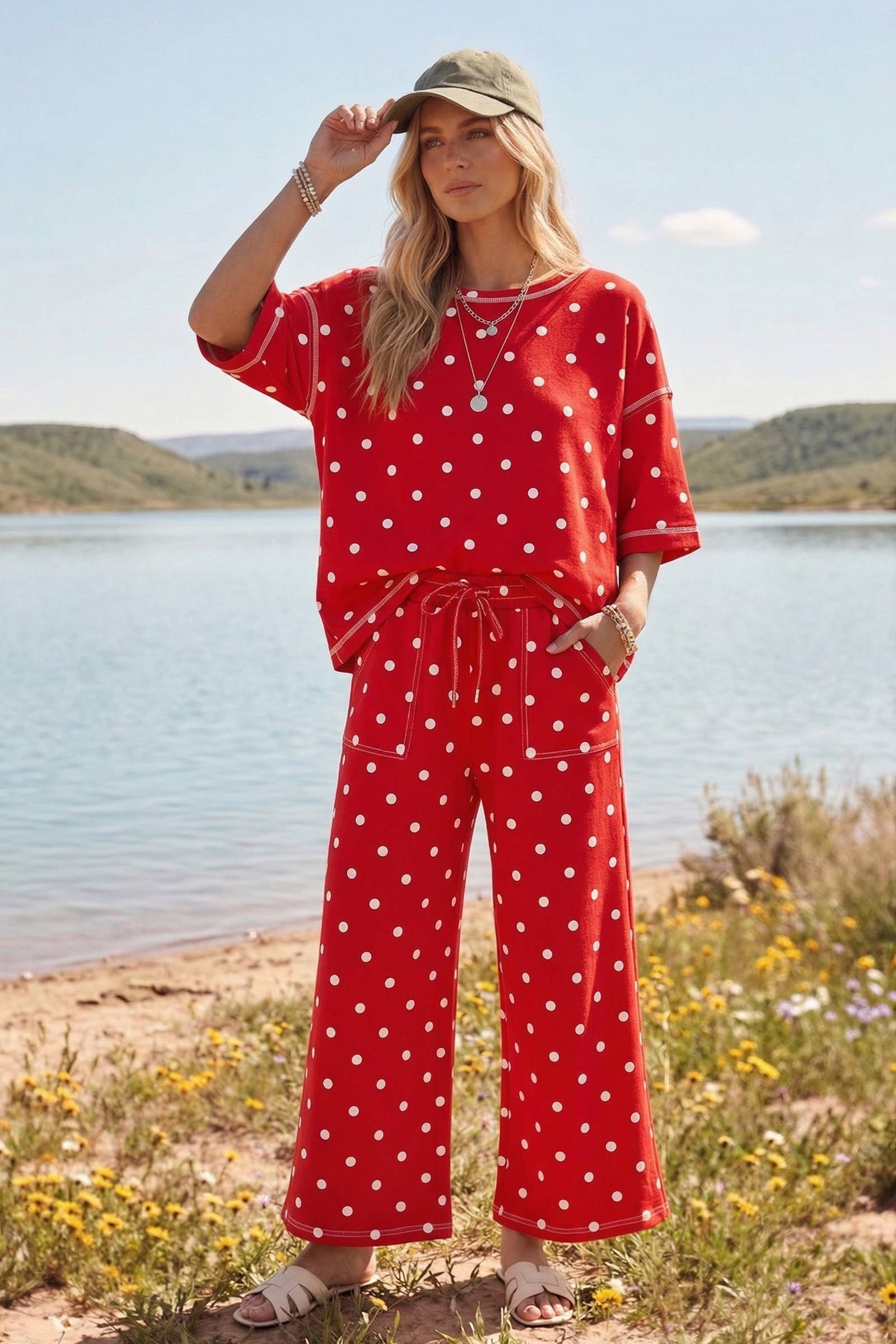 Scuba Polka Dot Set