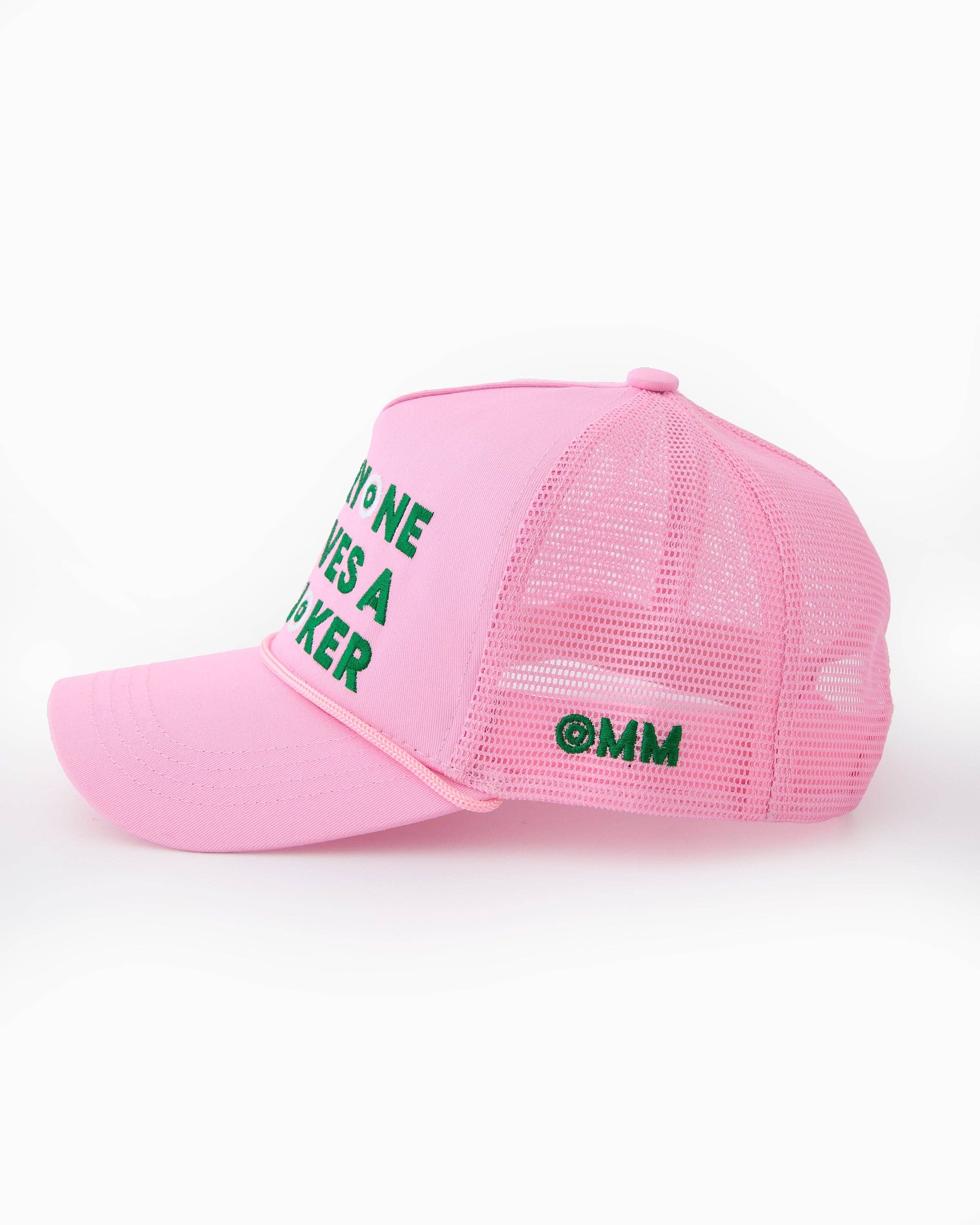 Pink Everyone Loves a Joker Hat