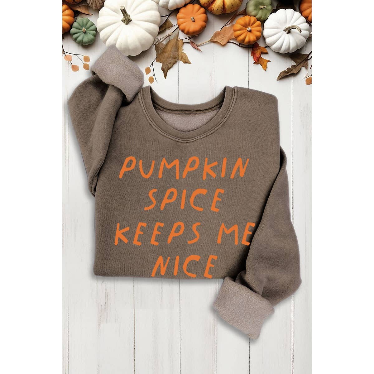 PUMPKIN SPICE MINERAL SWEATSHIRT