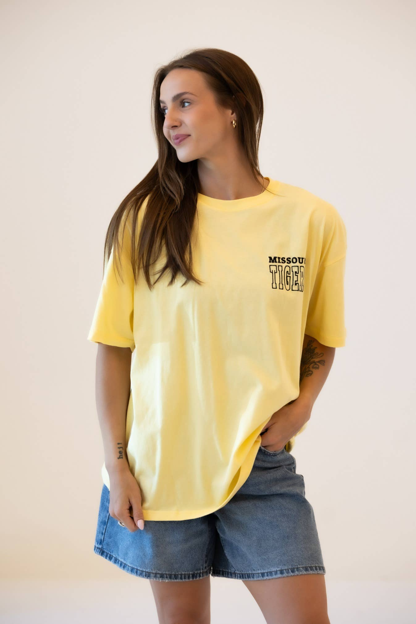 Missouri Billboard Embroidery Oversized Tee