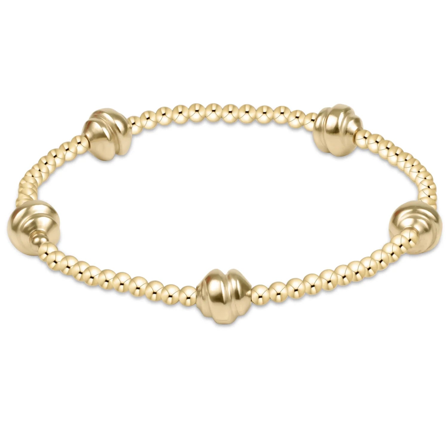 Admire Small Gold 2.5mm Bead Bracelet