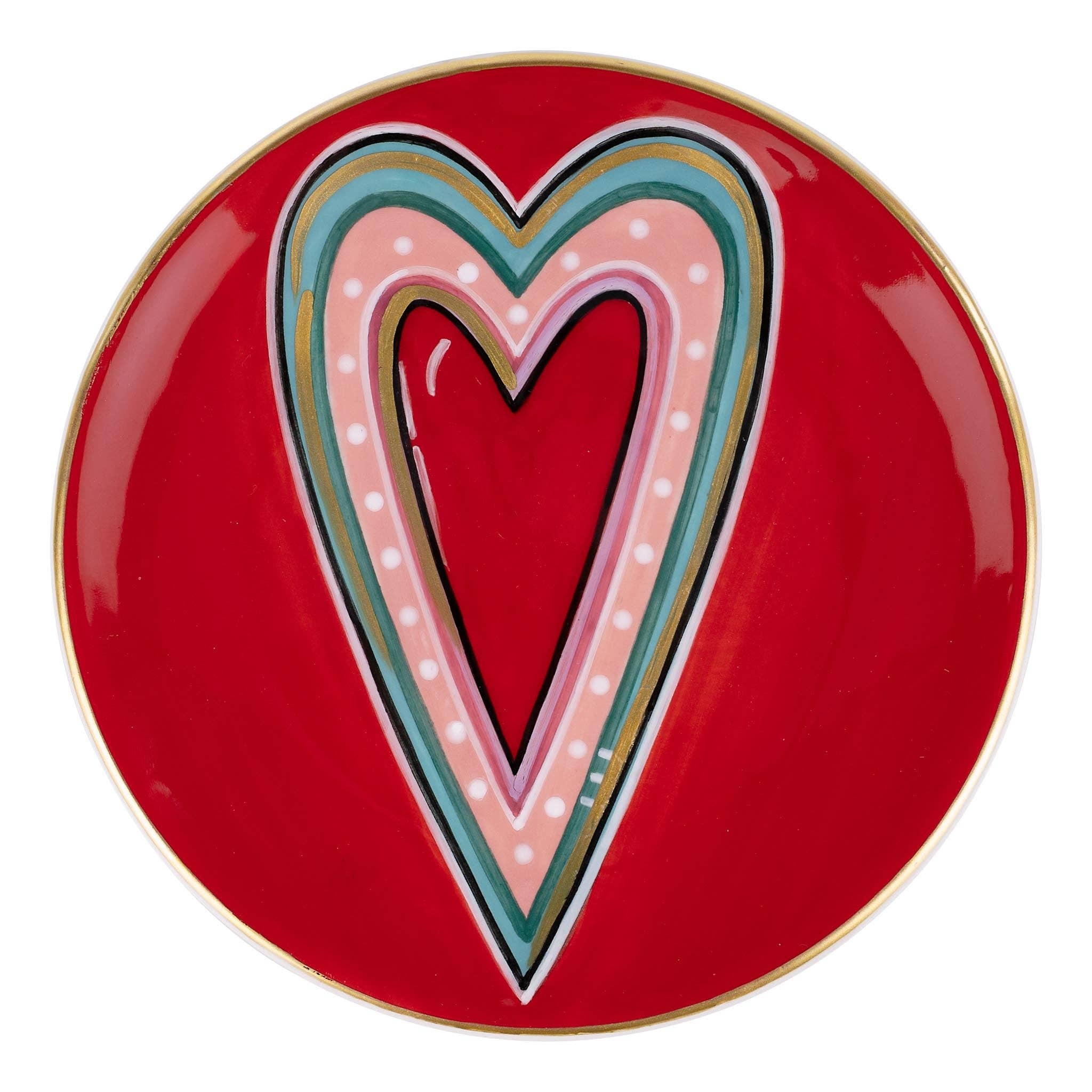 Whimsical Heart Trinket Tray