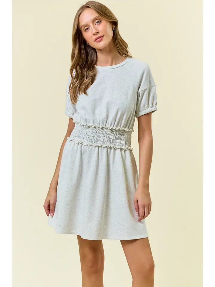 French Terry Mini Dress