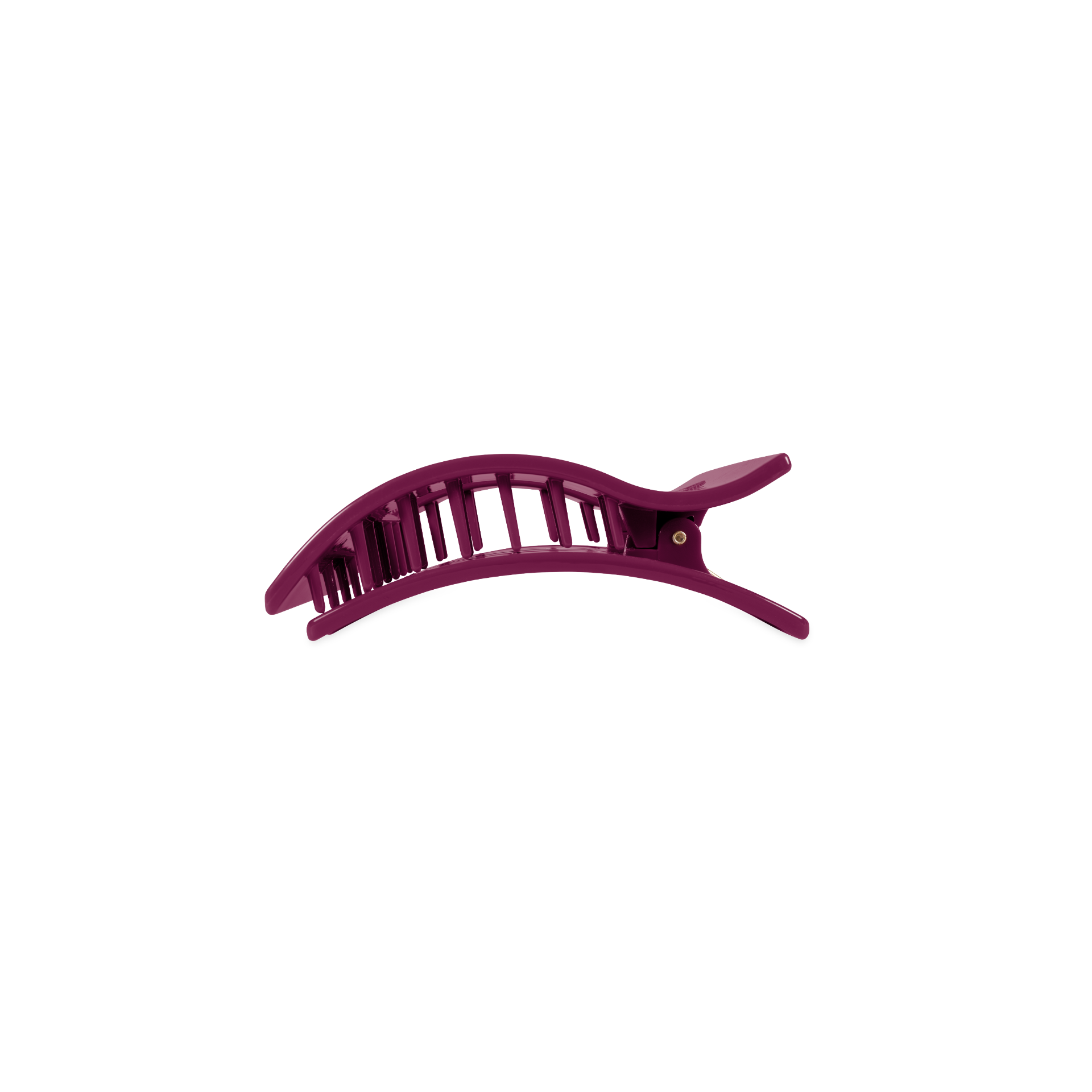 Mulberry Small Flat Rectangle Hair Clip