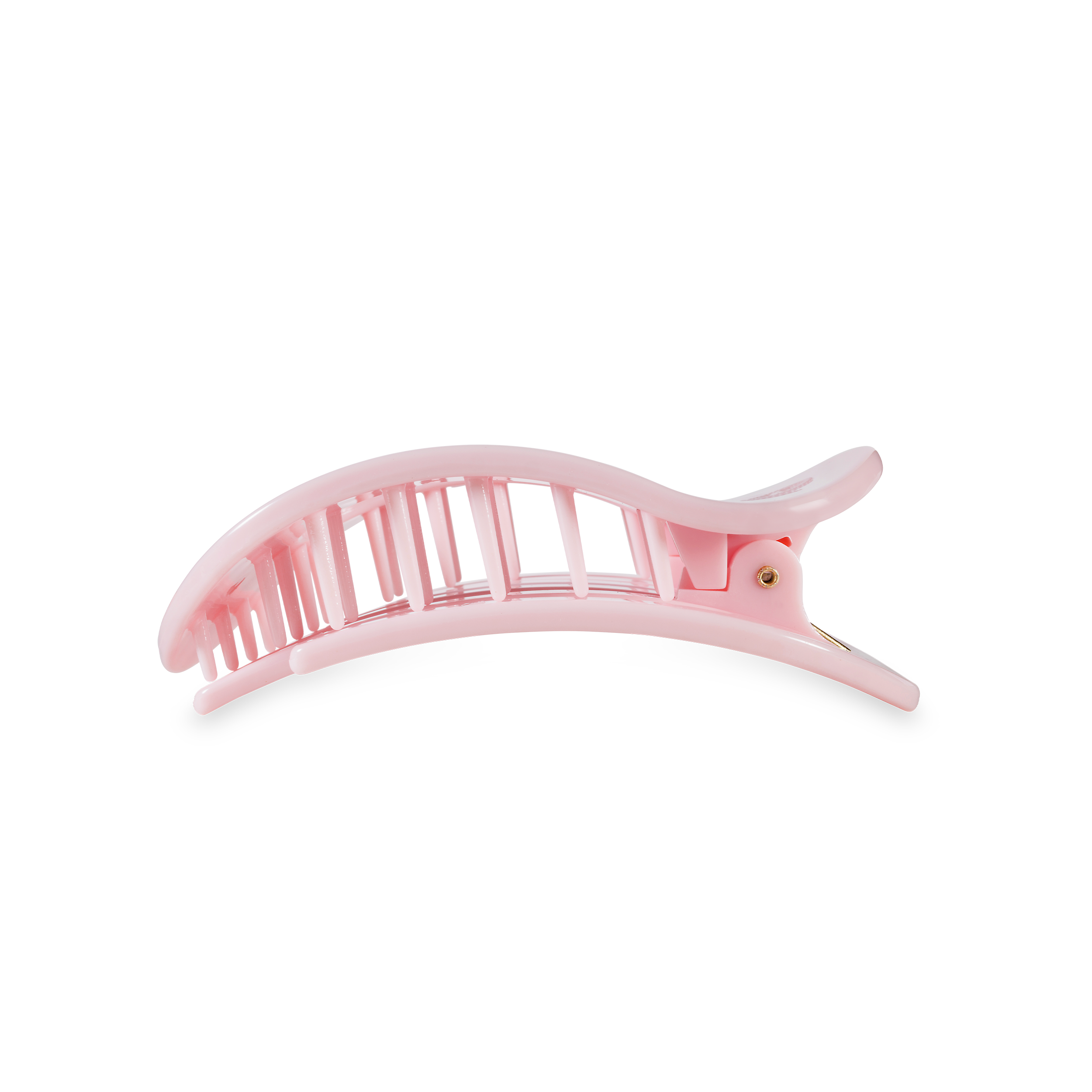 Flat Round Hair Clip | Medium | Pink Ribbon Power