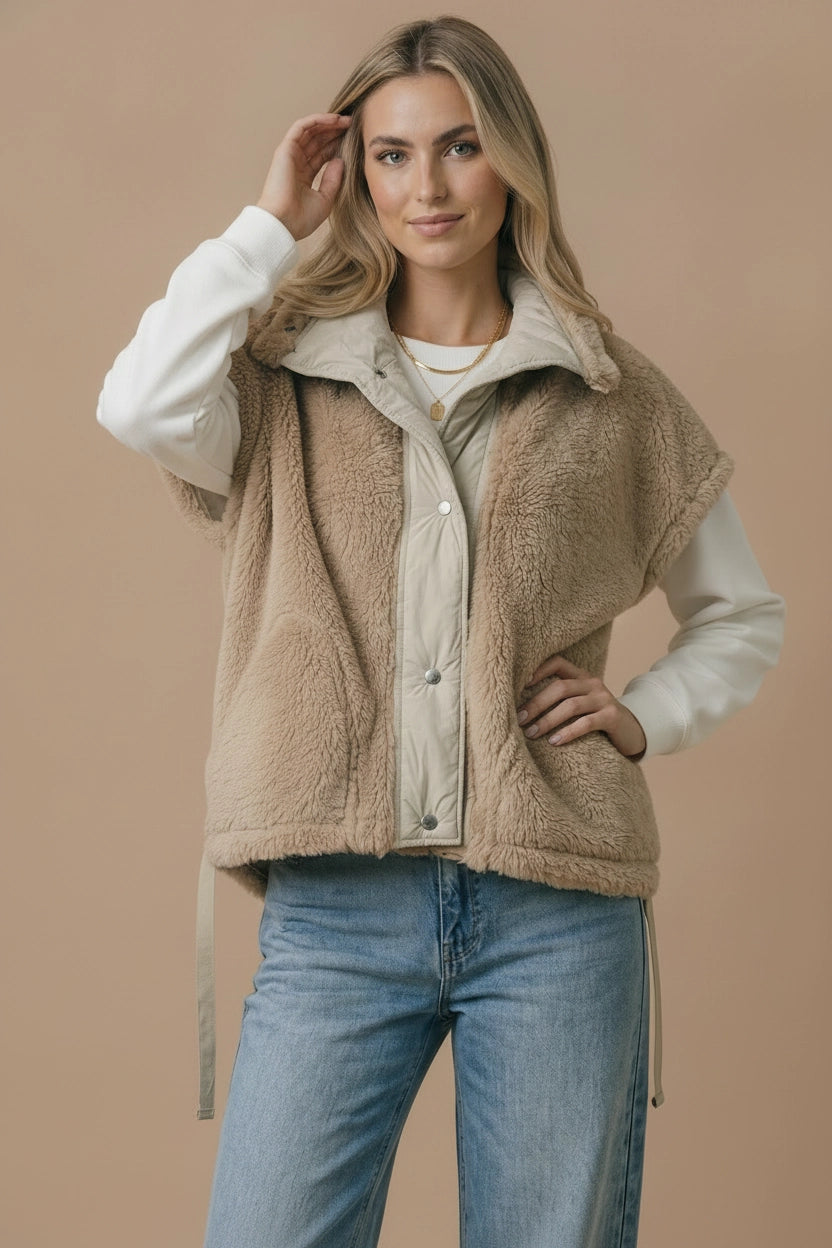 Reversible Sherpa Vest