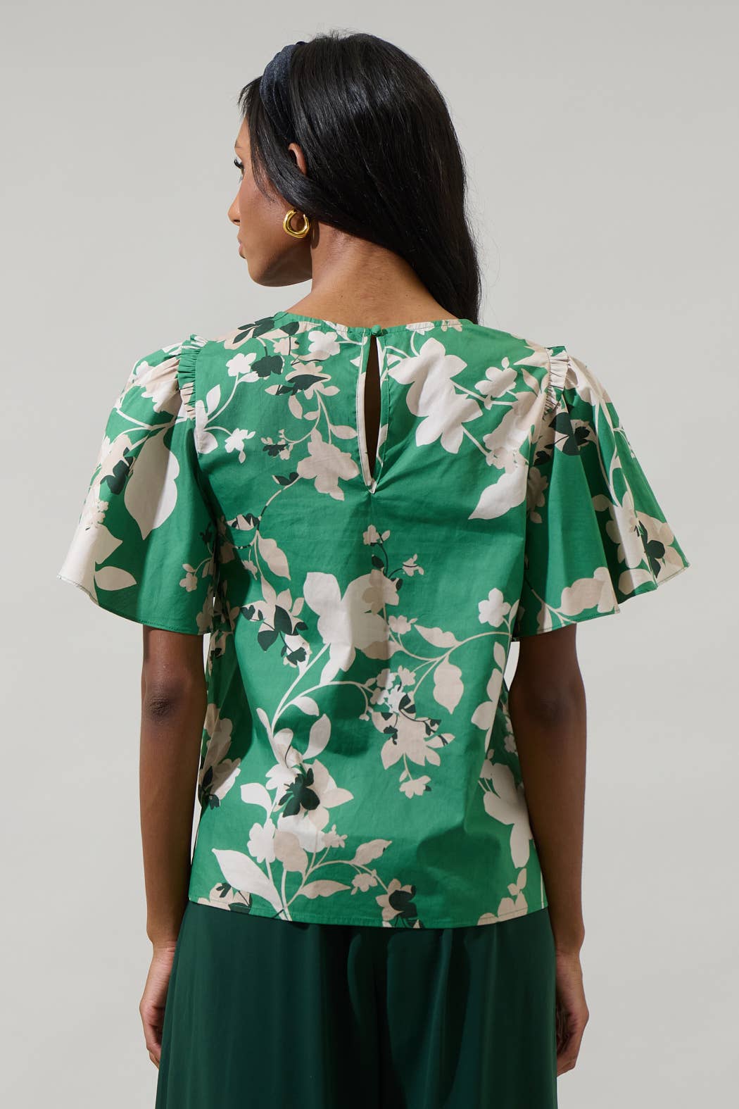 Nora Floral Puff Sleeve Top