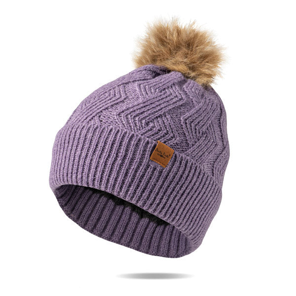 Knit Pom Hats