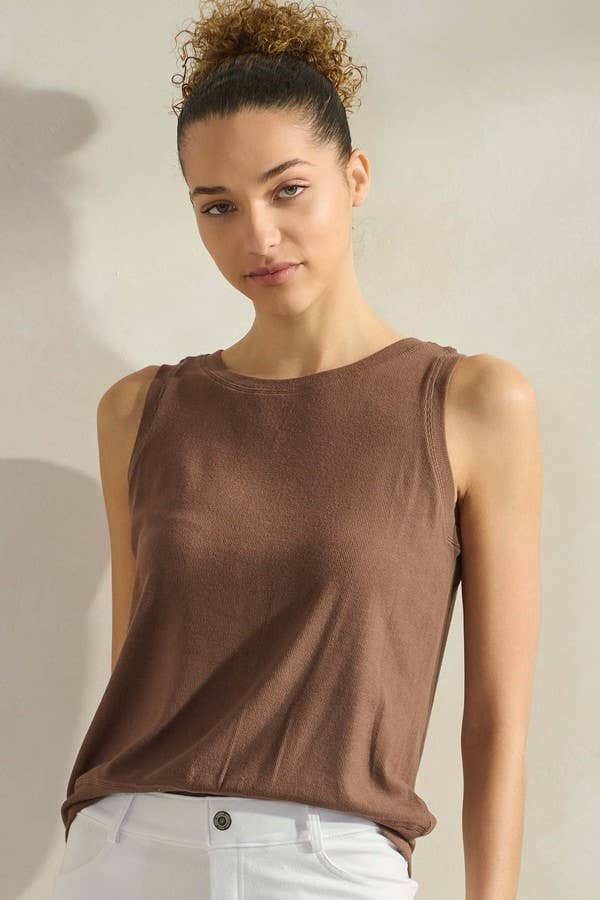 Women's Ribbed Loose Fit Tank