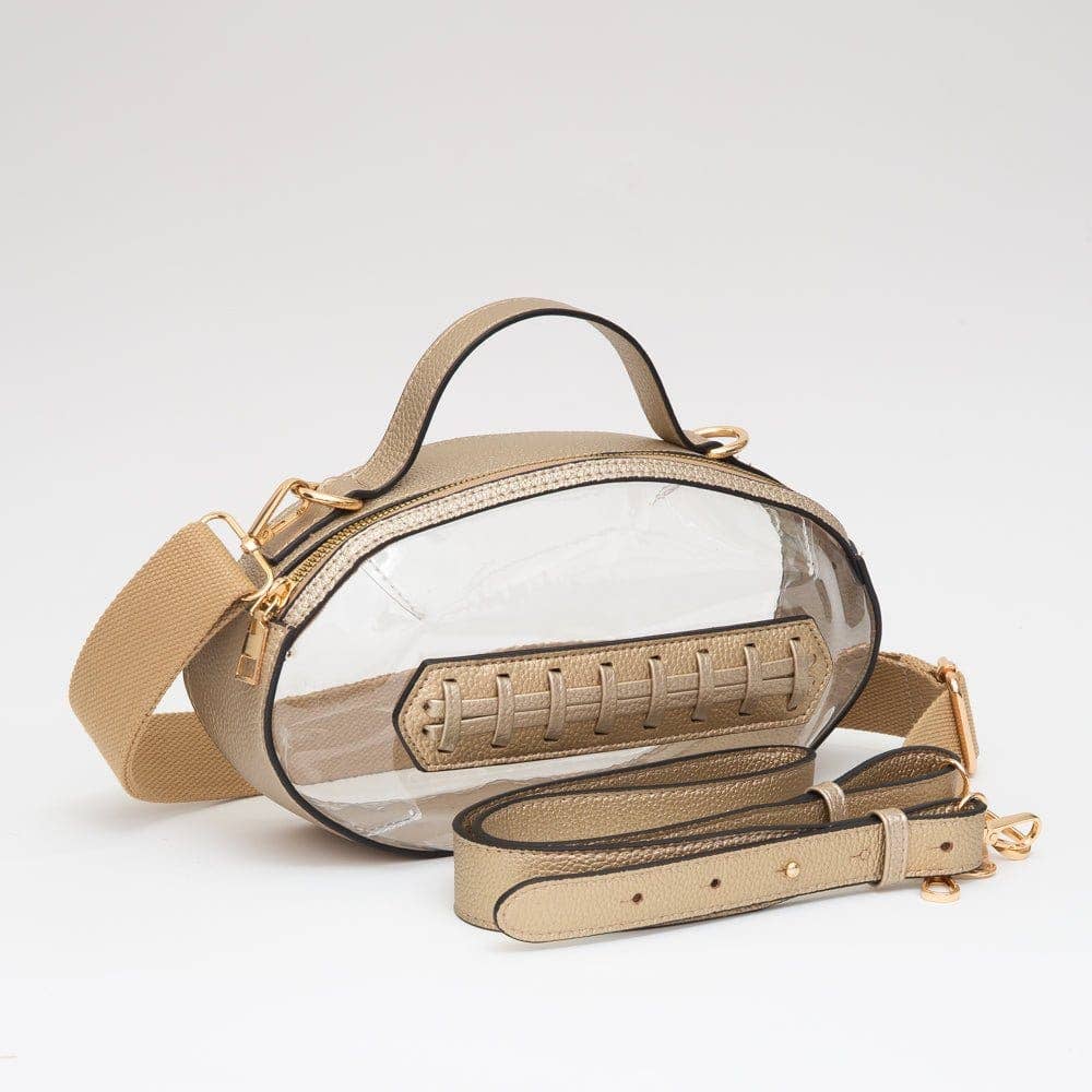 Clear Gameday Football Crossbody