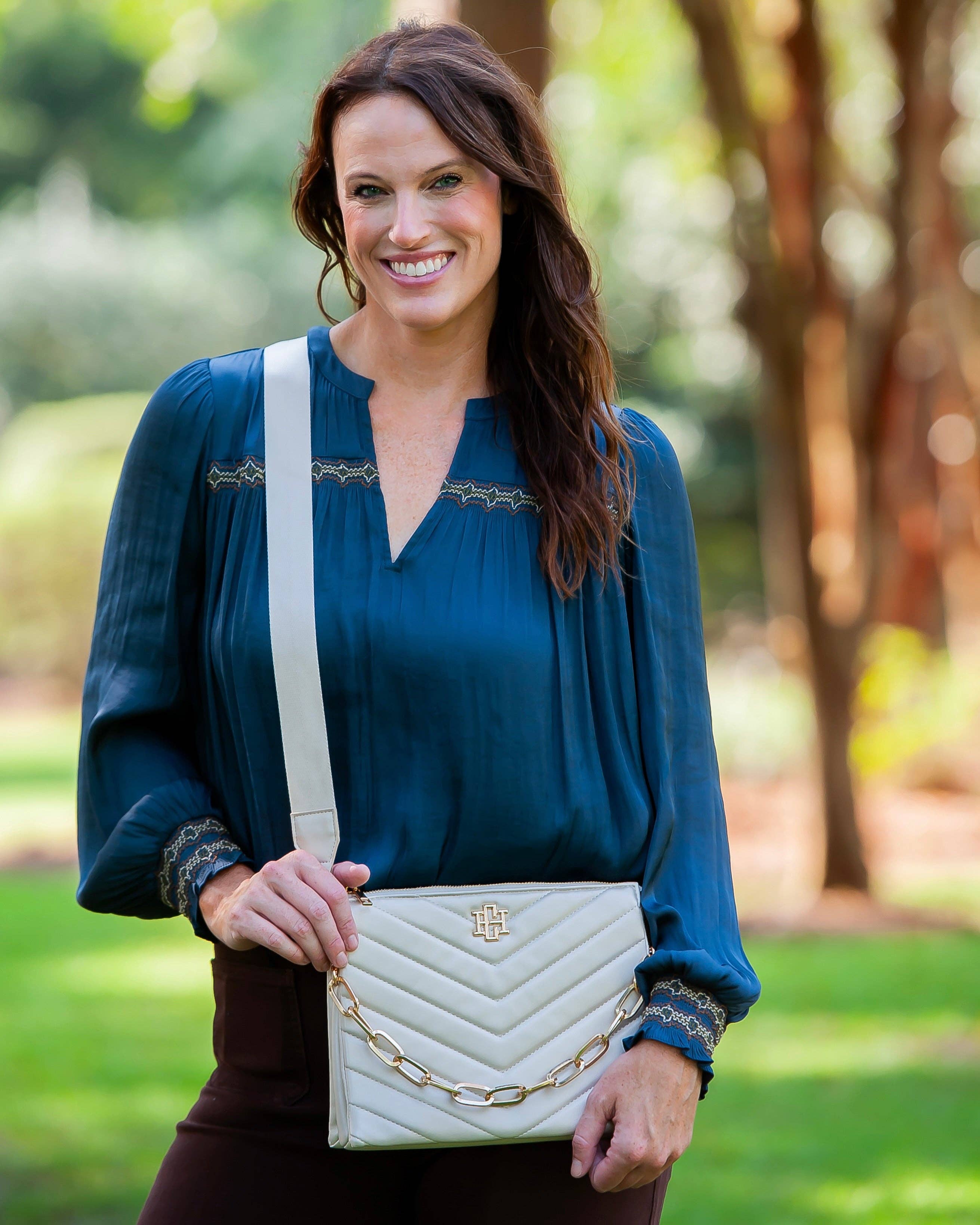 Ariana Crossbody Pearl VQ