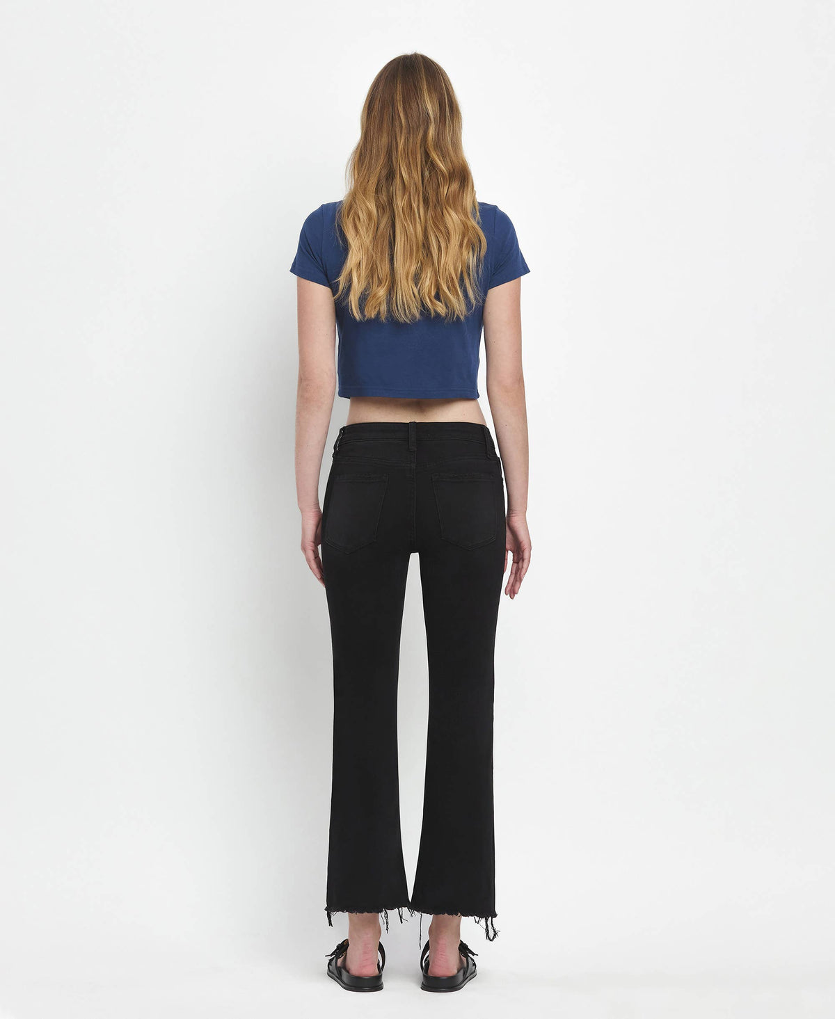 GRANDEUR MID RISE CROP FLARE