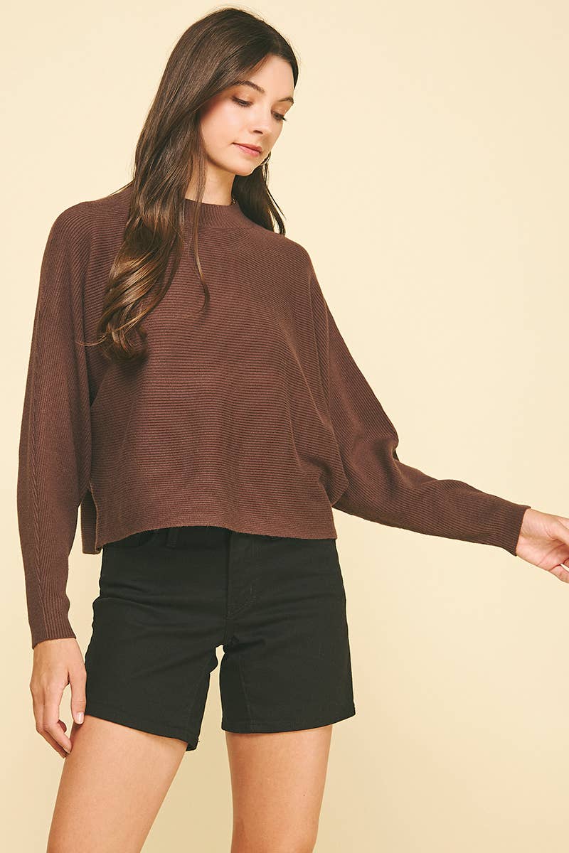 DOLMAN SLEEVES SWEATER