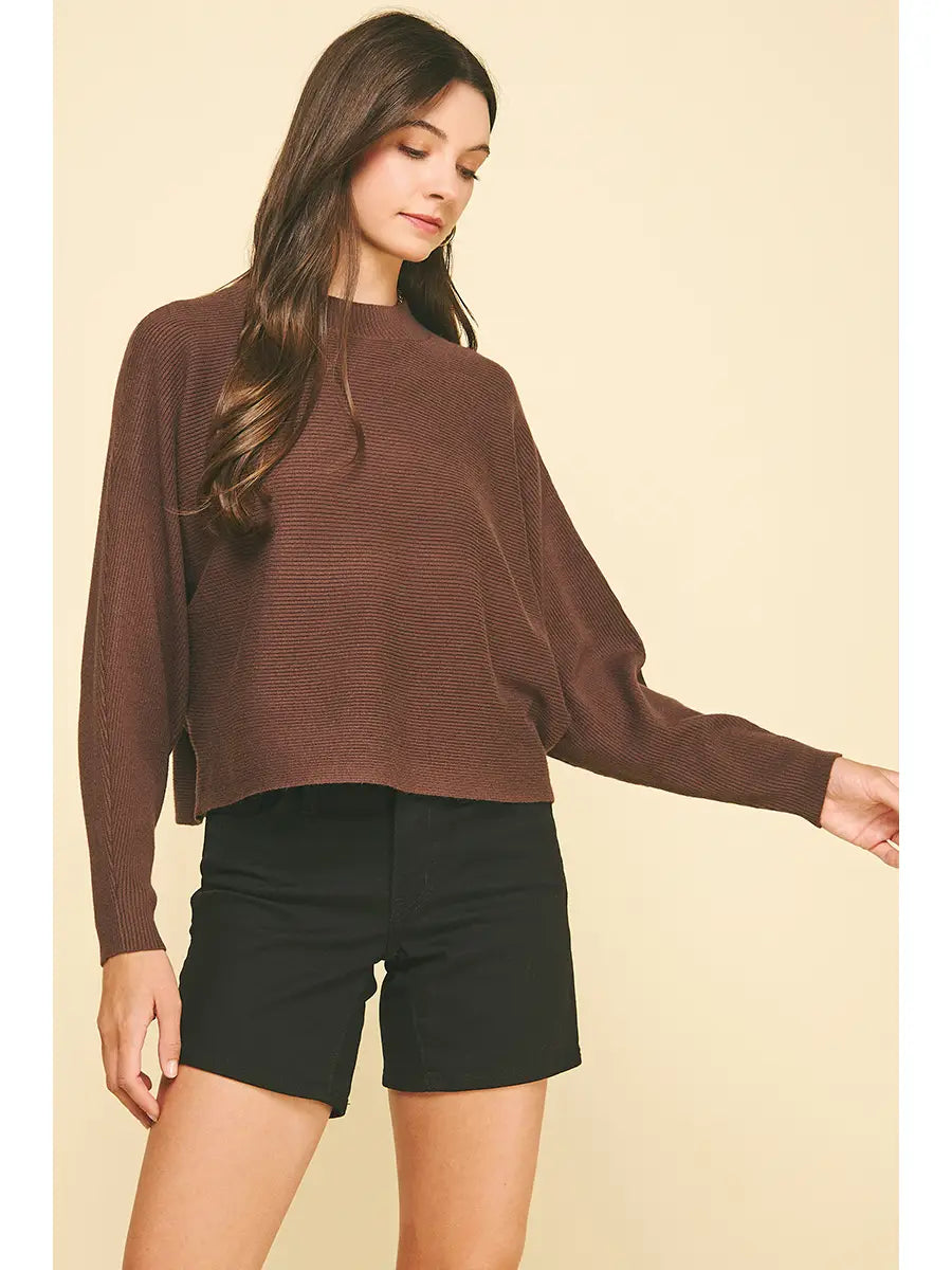 DOLMAN SLEEVES SWEATER