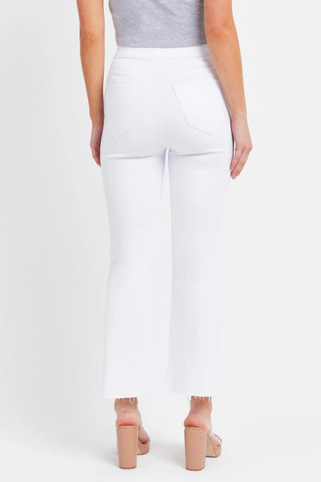 Cello Distressed White Jegging