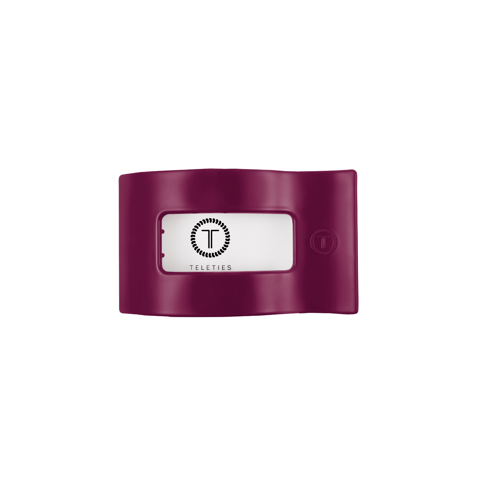 Mulberry Small Flat Rectangle Hair Clip