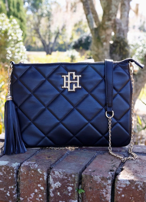 Madelyn Clutch/Crossbody - Black