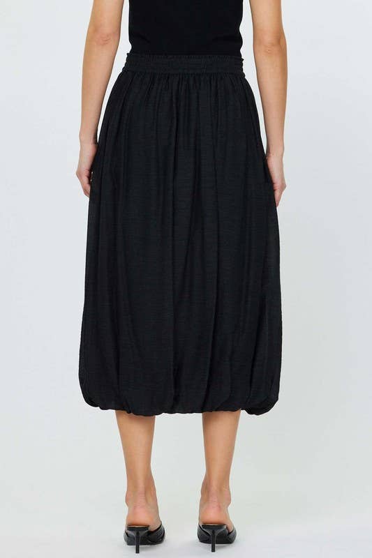 Balloon Midi Skirt