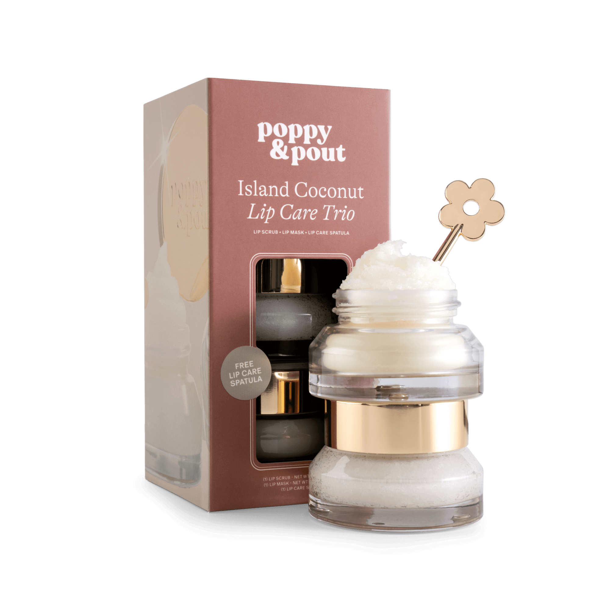 Lip Care Trio, Island Coconut