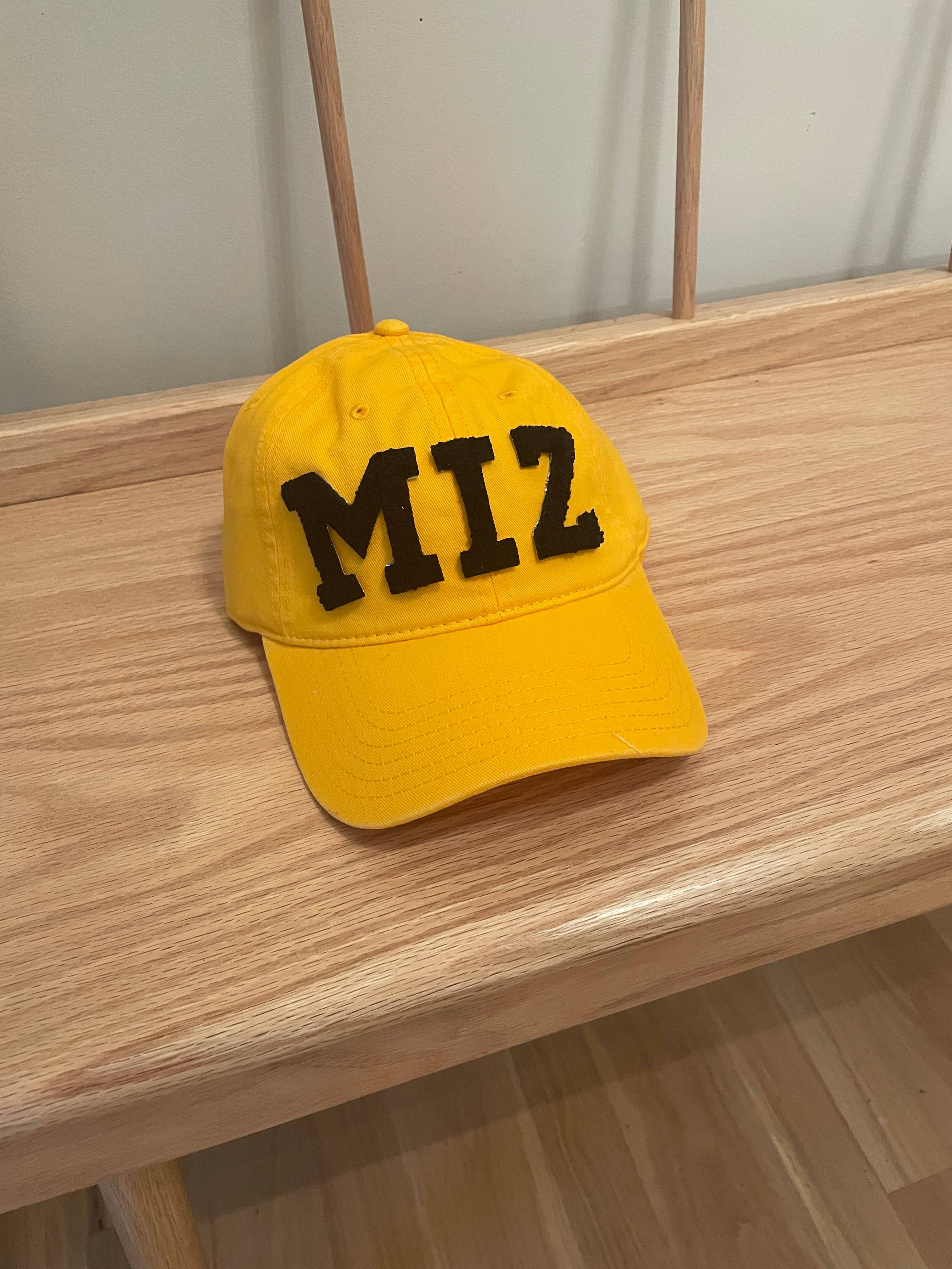 MIZ ZOU Varsity Chenille Dad Hat