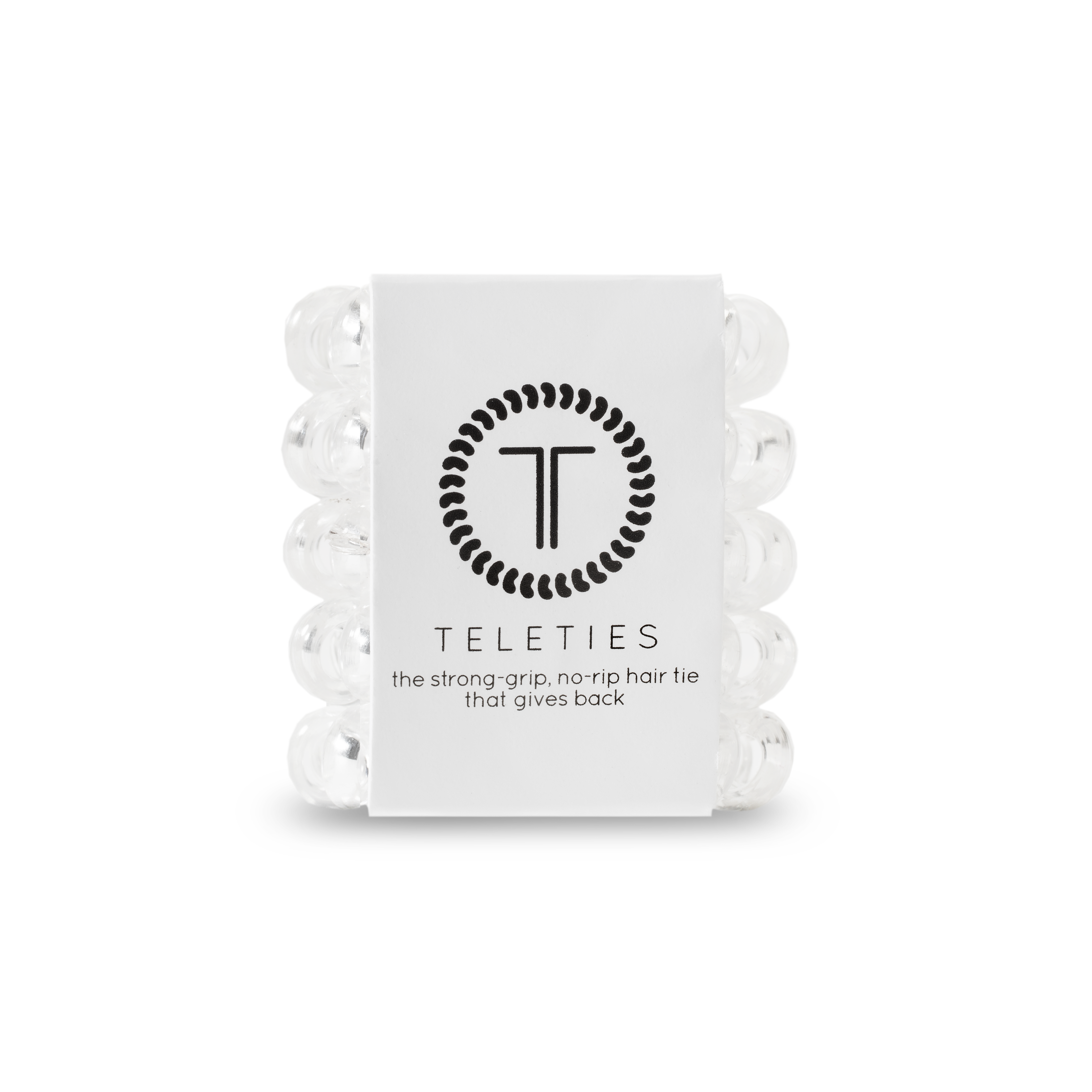 Spiral Hair Coils | Tiny | Crystal Clear Hair Ties