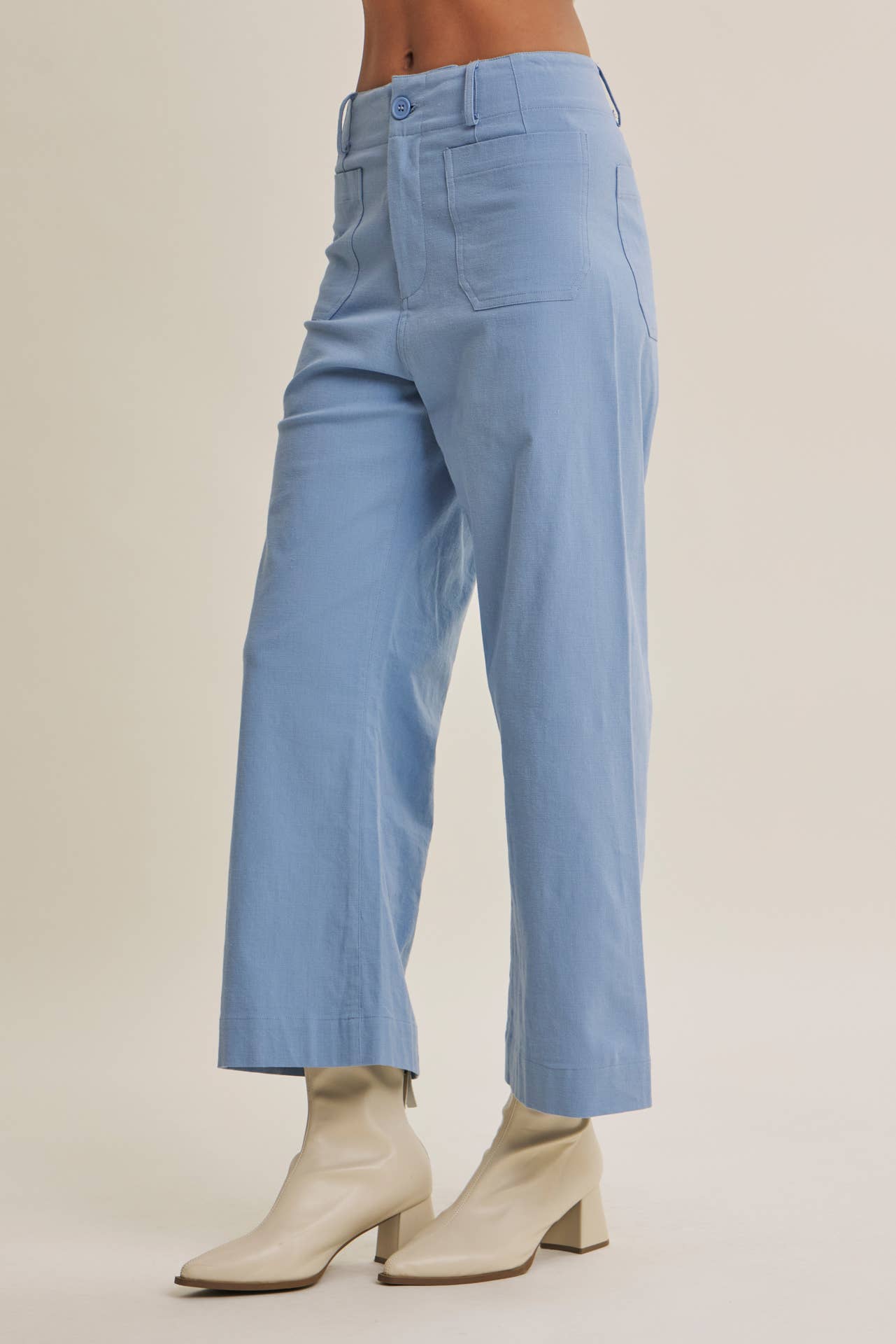 STRETCHY COTTON PANTS