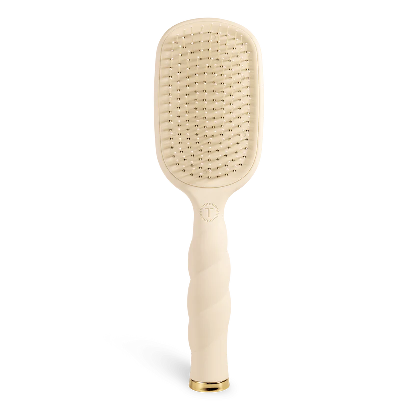 Teleties Hair Brush - Tan Detangler Thick Hair