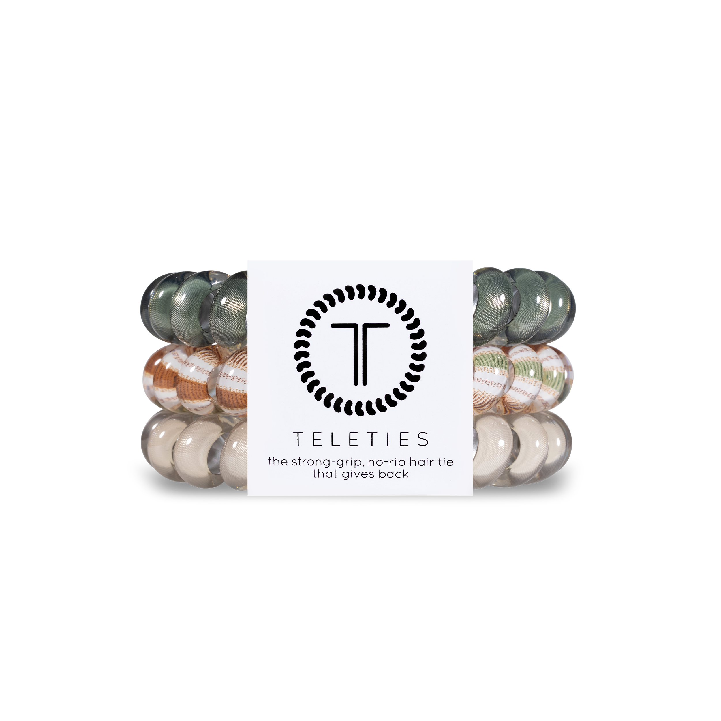Spiral Hair Coils | Large | Eucalyptus Hair Ties